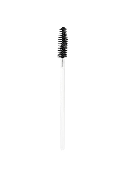 200/100/50/10pcs Set Eyelash Brush, Eyelash Mascara Brush (With Storage Box), Flexible Disposable Eyebrow Brush, Eyelash Extension Brush, Eyebrow Brush, Castor Oil Brush (Transparent Black),Giveaways