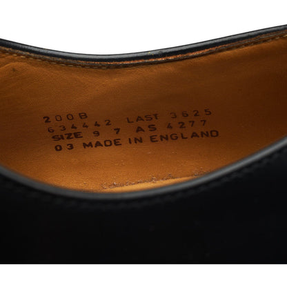 '200B' Black Leather Oxford UK 9 G
