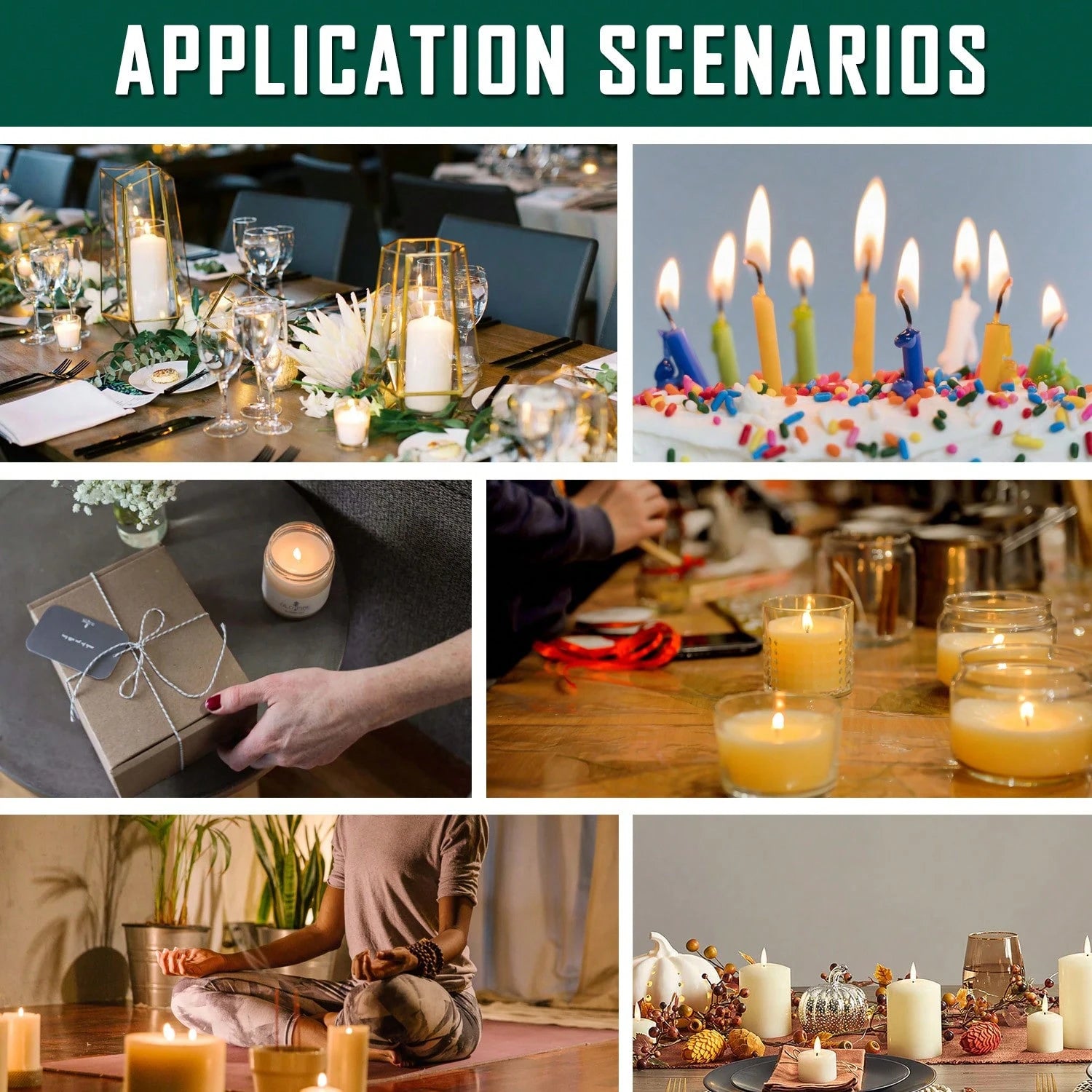 2026 New Candle Making Kit With Candle Making Supplies With Wax Melting Pot, Stirring Spoon, Candle Wicks, Wick Holders, Candle Making Pouring Pot Pure Soy Wax Flakes Perfect For Candles, Tealights An