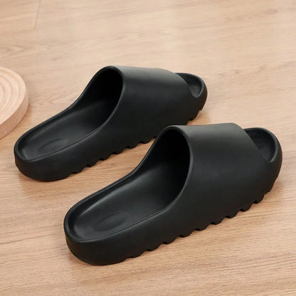 2026 New Comfortable EVA Thick Sole Non-Slip Coconut Slippers, Suitable For Indoor, Outdoor, Men And Women, Cloud Slippers