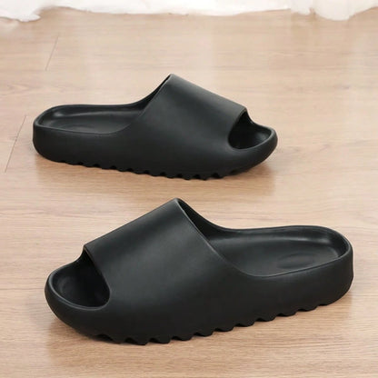 2026 New Comfortable EVA Thick Sole Non-Slip Coconut Slippers, Suitable For Indoor, Outdoor, Men And Women, Cloud Slippers