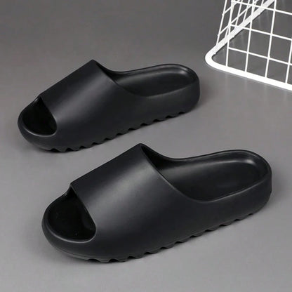 2026 New Comfortable EVA Thick Sole Non-Slip Coconut Slippers, Suitable For Indoor, Outdoor, Men And Women, Cloud Slippers