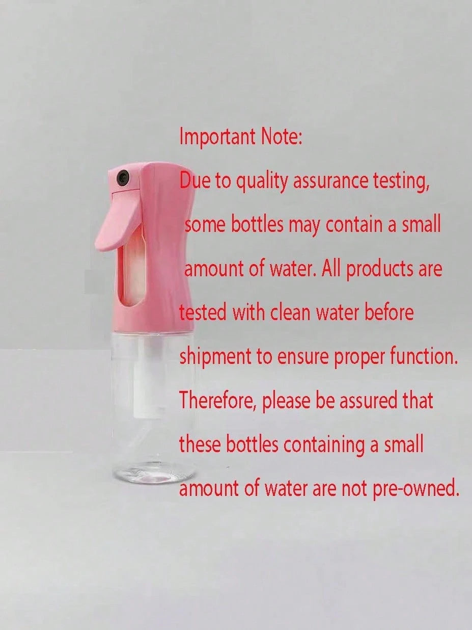 2026 New Continuous Spray Bottle- Ultra-Fine Mist, Suitable For Hair, Home Cleaning, Plants, Household Items, Handheld Steam Iron Spray Bottle, Facial Mister, Mini Alcohol Spray Bottle, Toner Contain