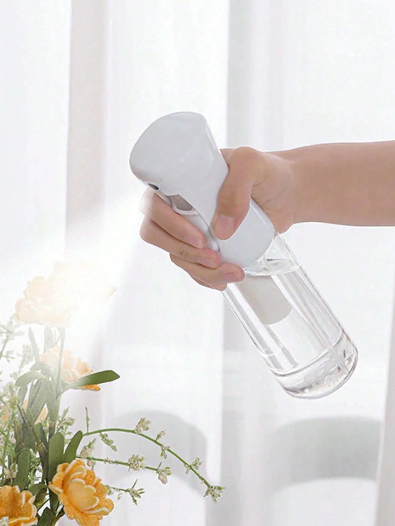 2026 New Continuous Spray Bottle- Ultra-Fine Mist, Suitable For Hair, Home Cleaning, Plants, Household Items, Handheld Steam Iron Spray Bottle, Facial Mister, Mini Alcohol Spray Bottle, Toner Contain