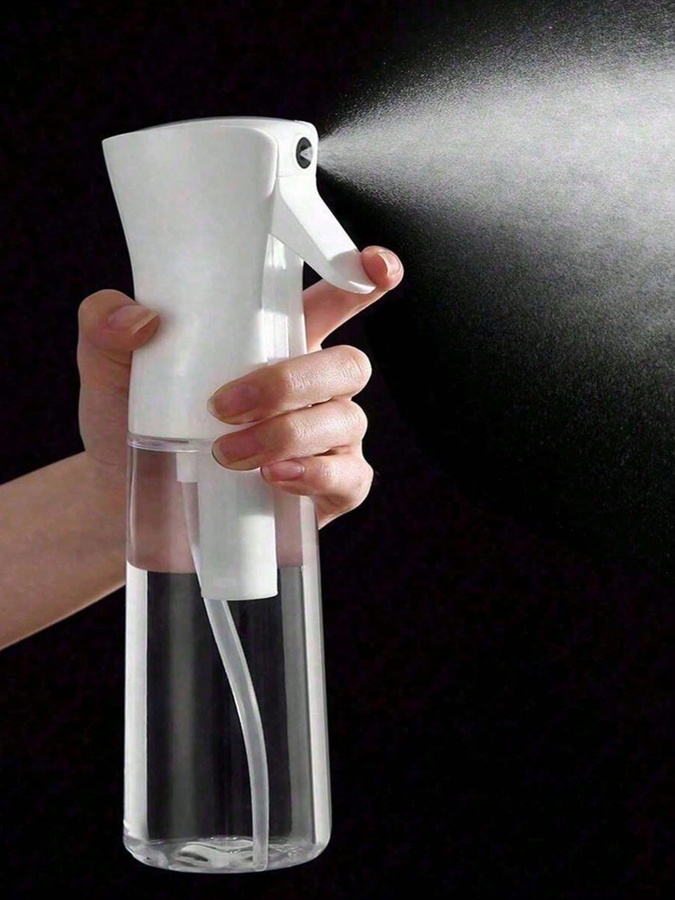 2026 New Continuous Spray Bottle- Ultra-Fine Mist, Suitable For Hair, Home Cleaning, Plants, Household Items, Handheld Steam Iron Spray Bottle, Facial Mister, Mini Alcohol Spray Bottle, Toner Contain