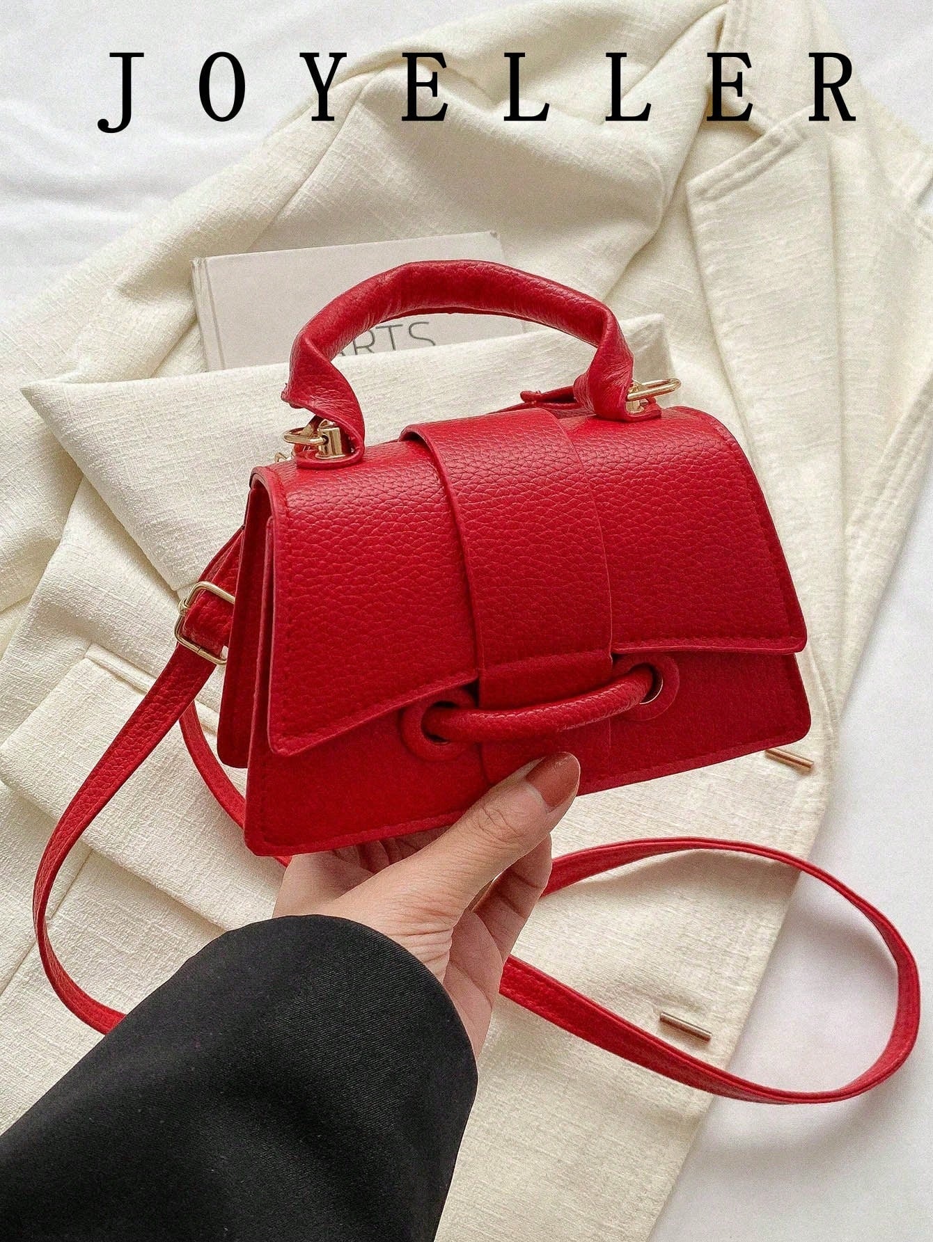 2026 New High-Quality Lipstick Case, Mini Square Bag, New Solid Color Versatile Handbag, Women Purse