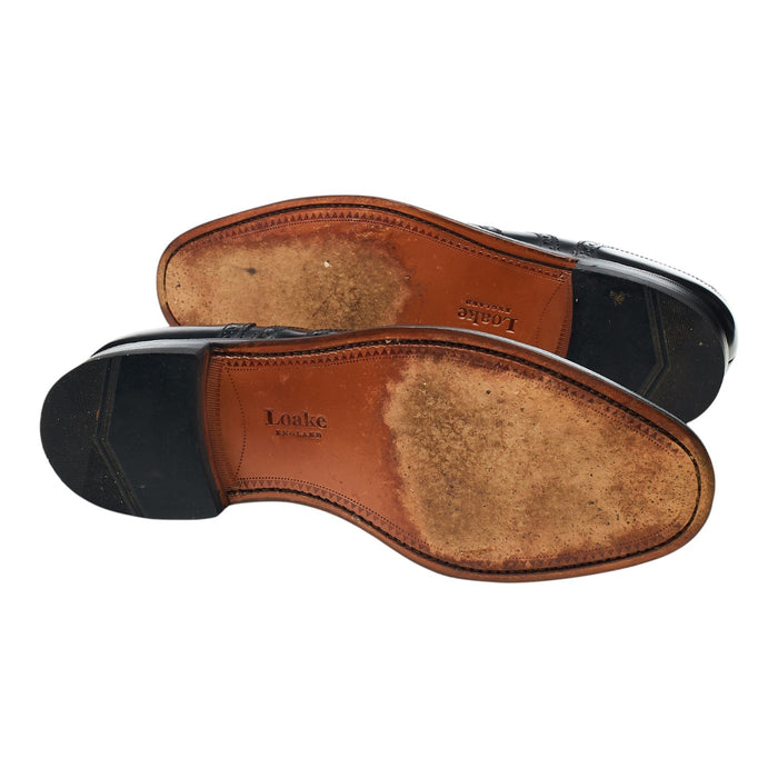 '202B' Black Leather Oxford Brogues UK 8 G