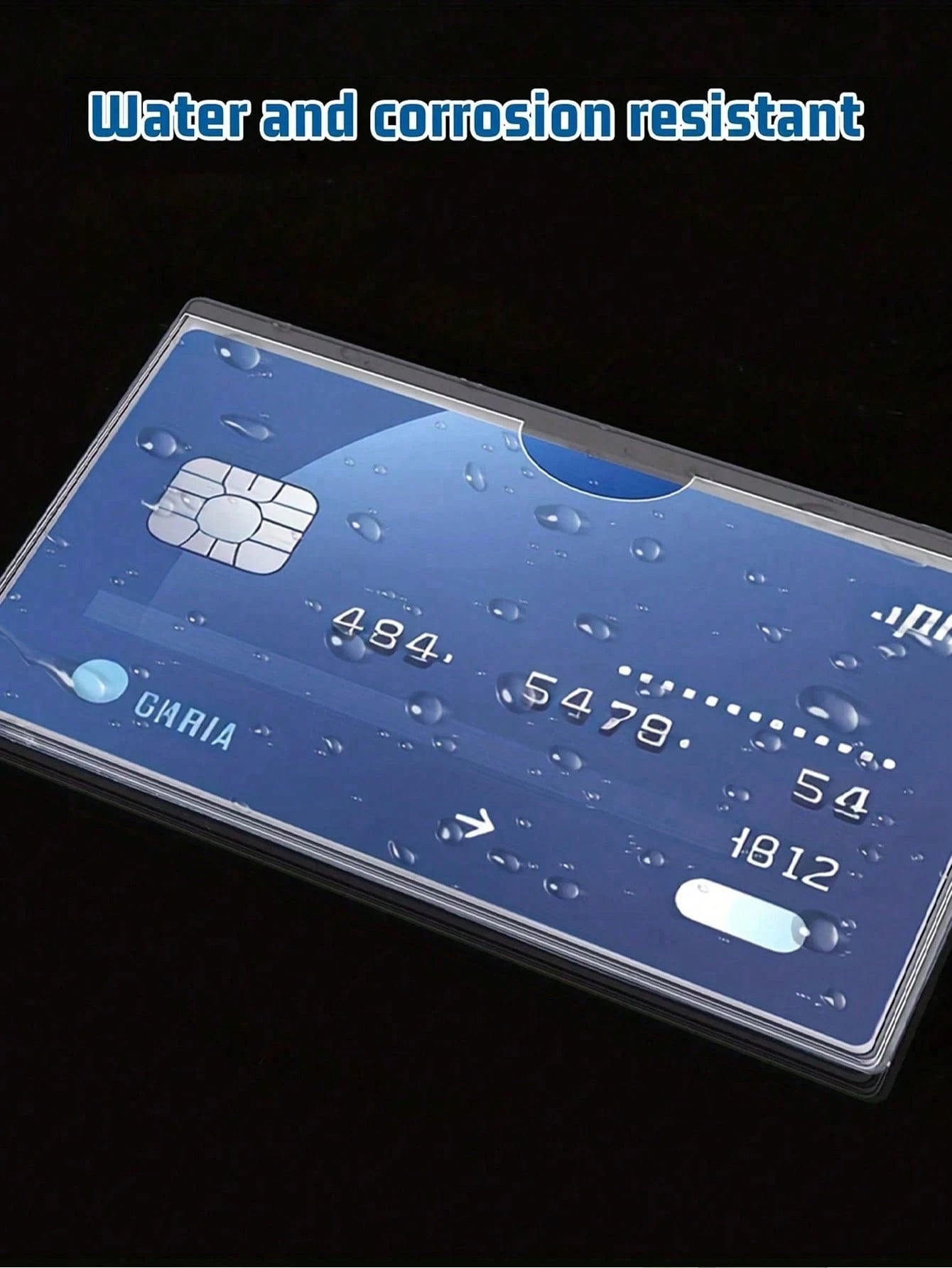 20pcs ID Card Holder, Transparent PVC Waterproof ID Card Sleeve- Clear Vinyl Plastic Card Holder, Suitable For Insurance Card, Subway Card, Driver's License, Etc.; Can Be Used As Card Holder, Wallet