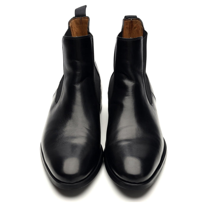 '21248' Black Leather Chelsea Boots UK 7 EU 41