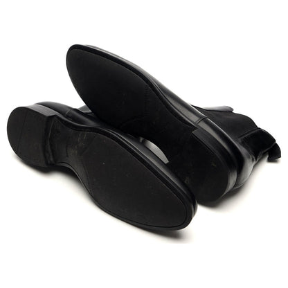 '21248' Black Leather Chelsea Boots UK 7 EU 41