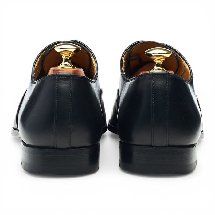 '23807' Black Leather Oxford UK 6 EU 40