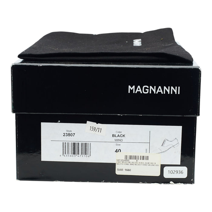 '23807' Black Leather Oxford UK 6 EU 40