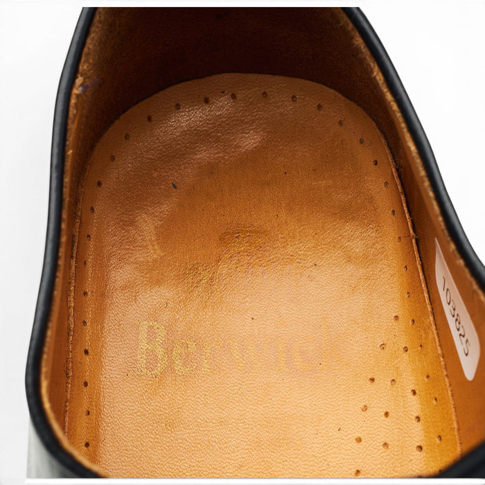 '2750' Black Leather Wholecut Oxford UK 9