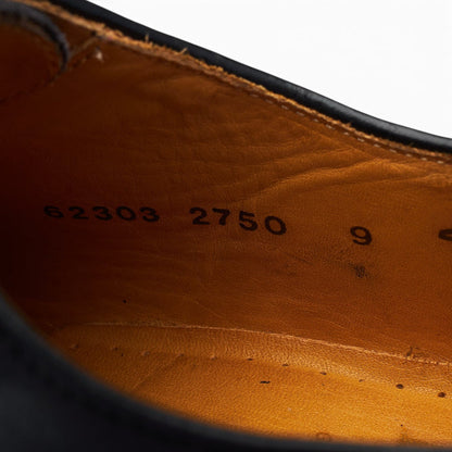'2750' Black Leather Wholecut Oxford UK 9
