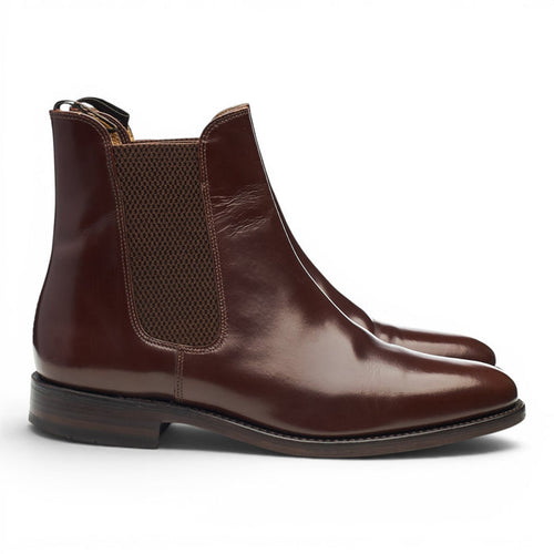 '290' Brown Leather Chelsea Boots UK 7.5 F