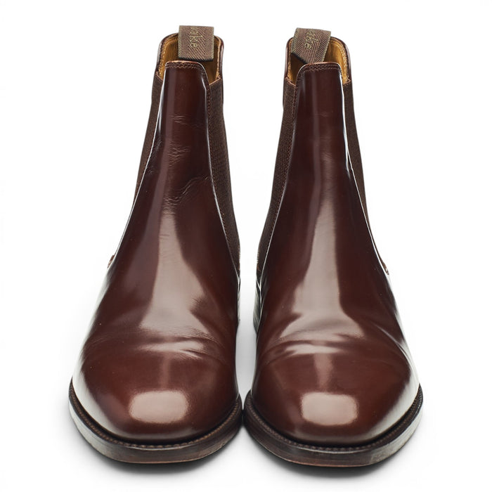 '290' Brown Leather Chelsea Boots UK 7.5 F