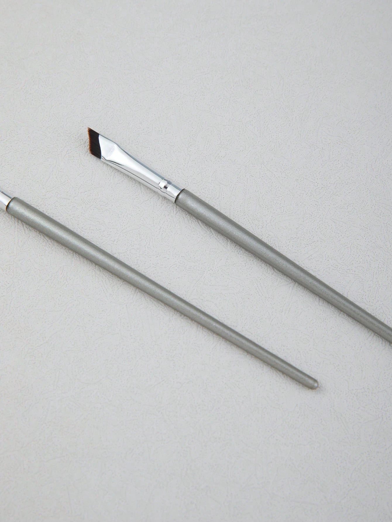 2pcs Angled Brush Eyebrow Brush Eyeliner Gel Makeup Brush, Eye Socket Brush For Eyebrows And Eyes,Foundation Brush,Concealer Brush,Blush Brush,Contour Brush,Blush Brush,Bronzer Brush,Powder Brush,Foun