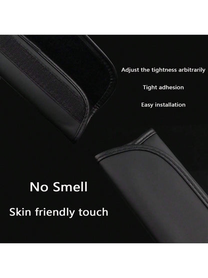 2pcs Leather Car Seat Belt Cover For BMW 1 3 5 7 2 4 6 X Series X1 X3 X5 X6 X4 Belts Shoulder Protection