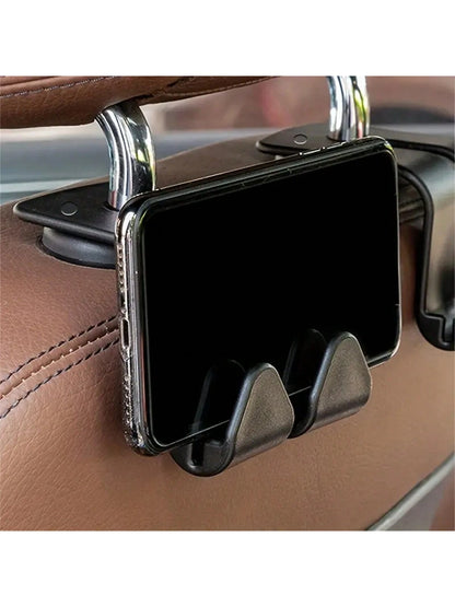2pcs/Set Car Seat Back Multi-Function Hooks, Ultra-Light And Easy To Use Hooks