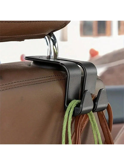 2pcs/Set Car Seat Back Multi-Function Hooks, Ultra-Light And Easy To Use Hooks