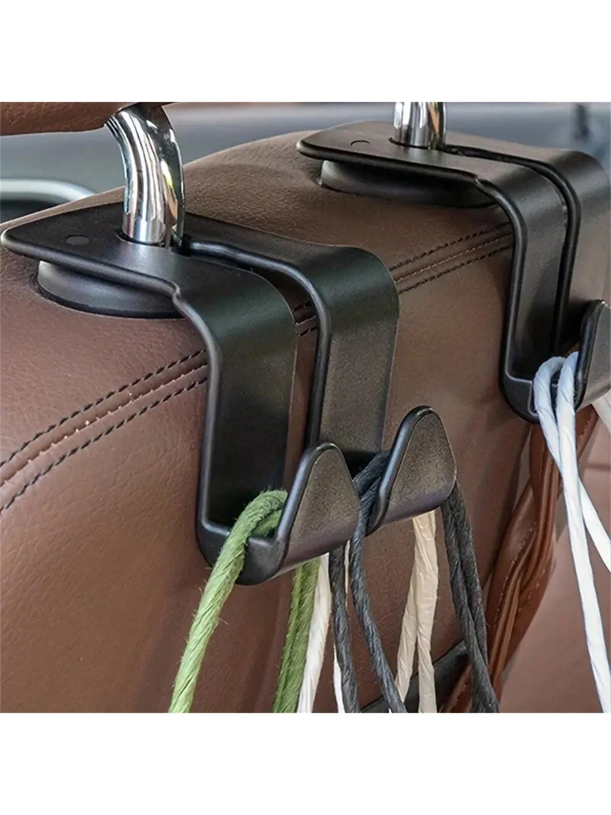 2pcs/Set Car Seat Back Multi-Function Hooks, Ultra-Light And Easy To Use Hooks