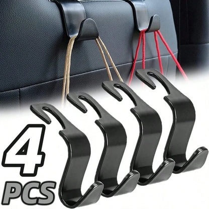 2pcs/Set Car Seat Back Multi-Function Hooks, Ultra-Light And Easy To Use Hooks