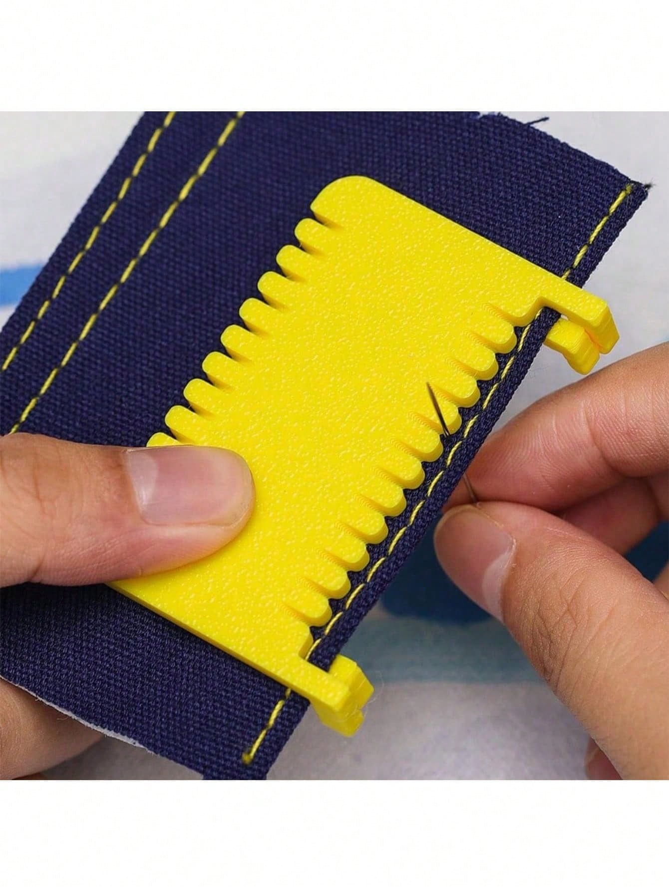 2pcs Sewing Clips- Made Of Plastic Material, Simple And Practical Design, Easy To Operate, Suitable For Beginners, Housewives And Elderly People For Simple DIY Sewing Projects. Ideal Choice For Sewin