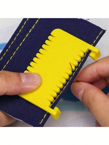 2pcs Sewing Clips- Made Of Plastic Material, Simple And Practical Design, Easy To Operate, Suitable For Beginners, Housewives And Elderly People For Simple DIY Sewing Projects. Ideal Choice For Sewin
