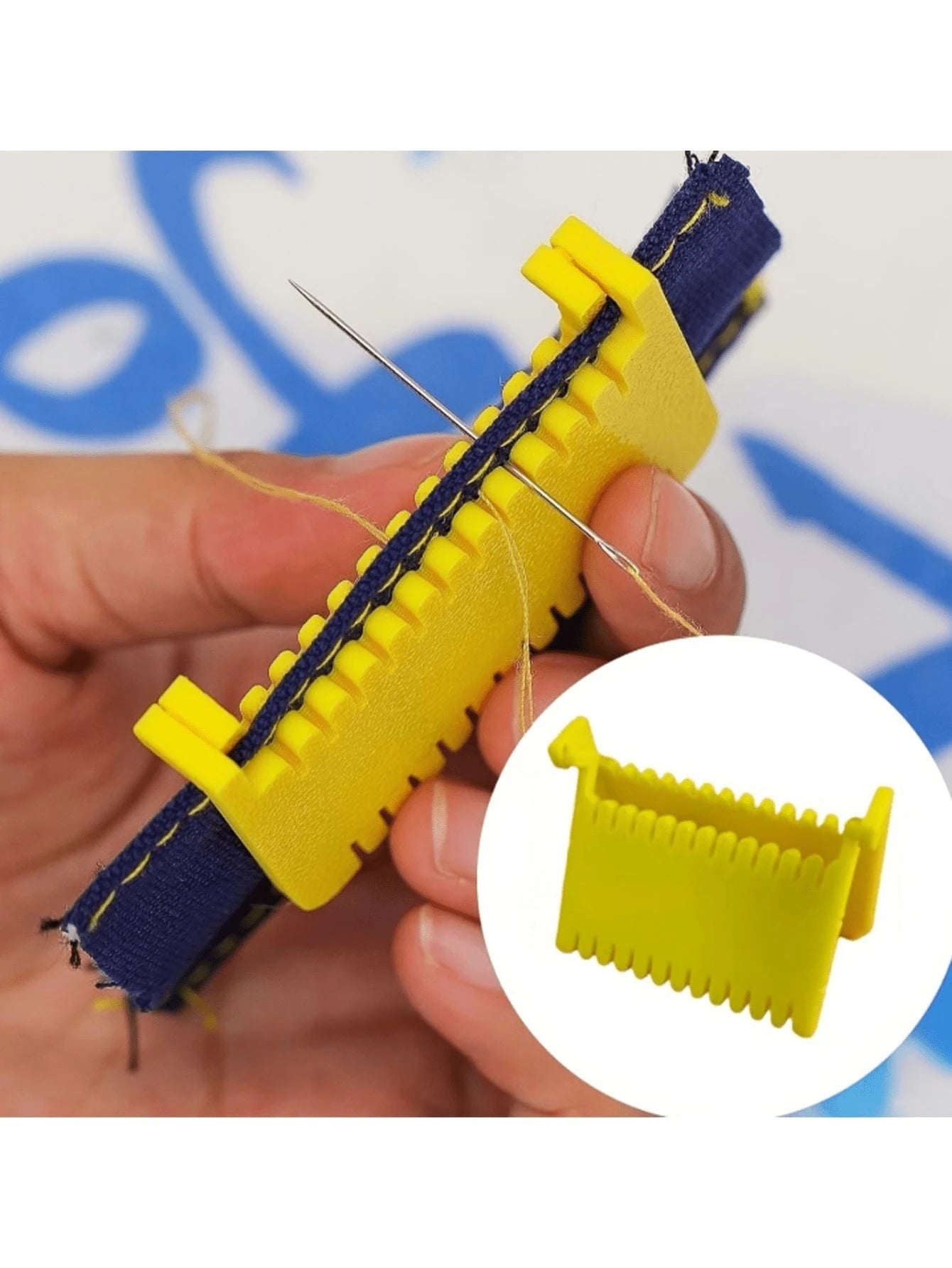 2pcs Sewing Clips- Made Of Plastic Material, Simple And Practical Design, Easy To Operate, Suitable For Beginners, Housewives And Elderly People For Simple DIY Sewing Projects. Ideal Choice For Sewin