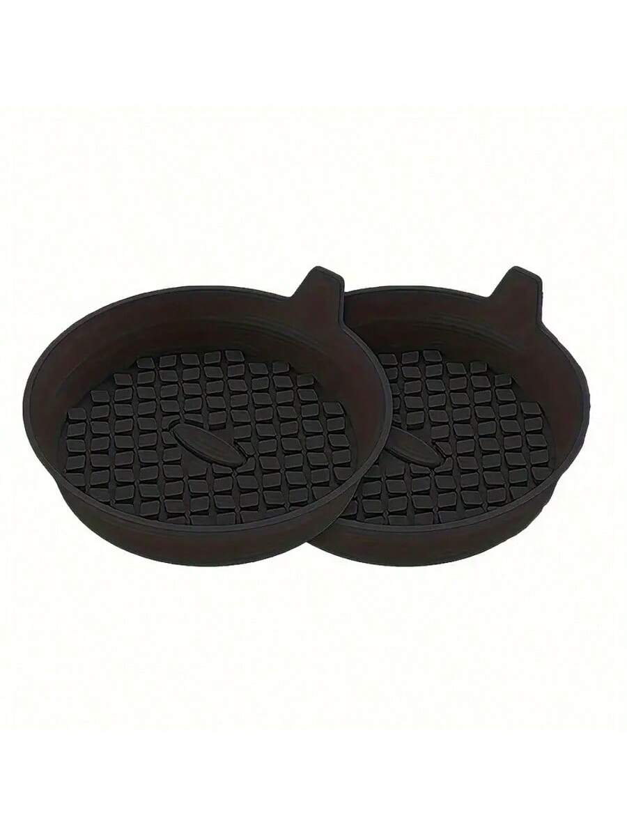2pcs Silicone Car Cup Holder Mats With Anti-Slip Pad- Car Accessories- Durable Interior Accessories- Car Decor