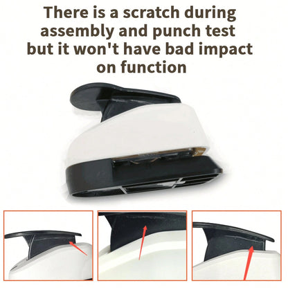 3/8 Inch 8mm Star Shaped Hole Punch Cutter, Suitable For Paper Crafts, Card Making, Scrapbooking, Journals, Portable, Ideal For Students