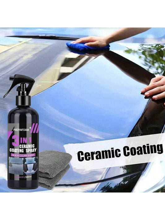 3 In 1 Car Ceramic Nano Coating Liquid Coatin Nano Crystal Hydrophobic Layer Polishing Paint Coating Agent Polish Nanos Coatings NO.P1