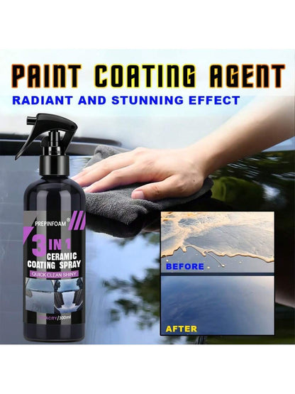 3 In 1 Car Ceramic Nano Coating Liquid Coatin Nano Crystal Hydrophobic Layer Polishing Paint Coating Agent Polish Nanos Coatings NO.P1