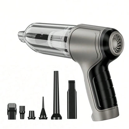 3-In-1 Car Vacuum Cleaner Powerful Suction Portable Handheld Cordless Vacuum Cleaner Suitable For Dry And Wet Use (2400mAh)