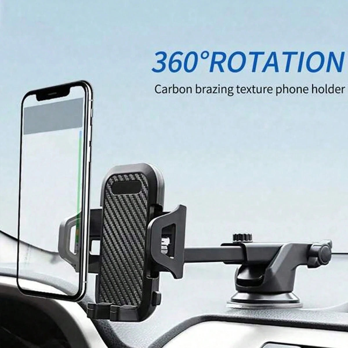3-In-1 Vehicle Windshield Ventilation Bracket, Suitable For Cars And Mobile Phone Accessories, Compatible With All Mobile Phone Holders