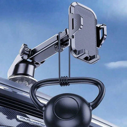 3-In-1 Vehicle Windshield Ventilation Bracket, Suitable For Cars And Mobile Phone Accessories, Compatible With All Mobile Phone Holders