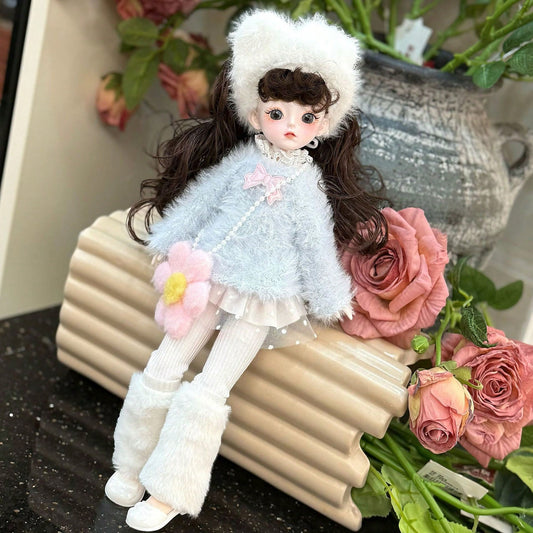 30cm Cute Lolita Girl High-Quality Doll With Interchangeable Outfits, Princess Dress Up Doll Playset, Birthday Gift