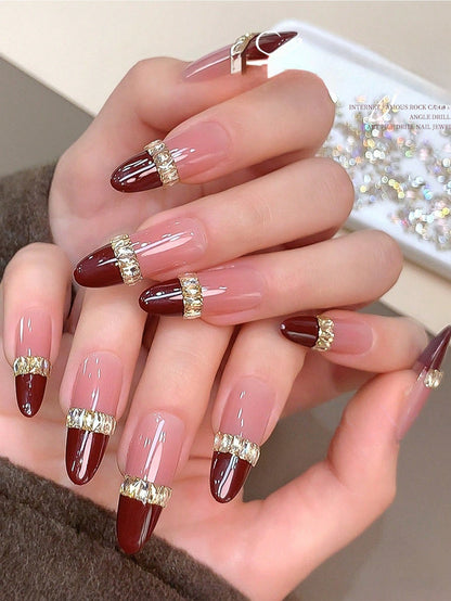 30pcs 2*4 Rectangular Zirconia Nail Art Decorations, Sparkling Champagne Color Rectangular Zirconia, High Quality Nail Rhinestones, 5A Mini Flat Zirconia, Nail Jewelry Diamonds, Nail Decorations, Rhin