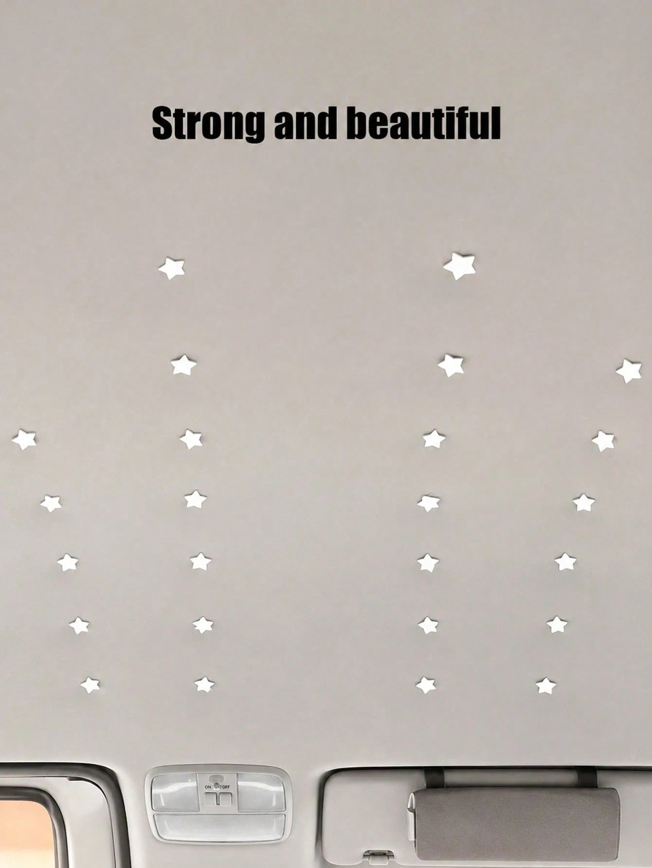 30pcs Universal Five-Point Star Car Headliner Fabric Fastener Clips, For Repairing Detached Headliner, Creative Decorative Flat Studs, Car Interior Trim Accessories