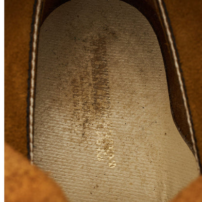 '3368' Tan Brown Leather Steel Toe Boots UK 7 US 8 E