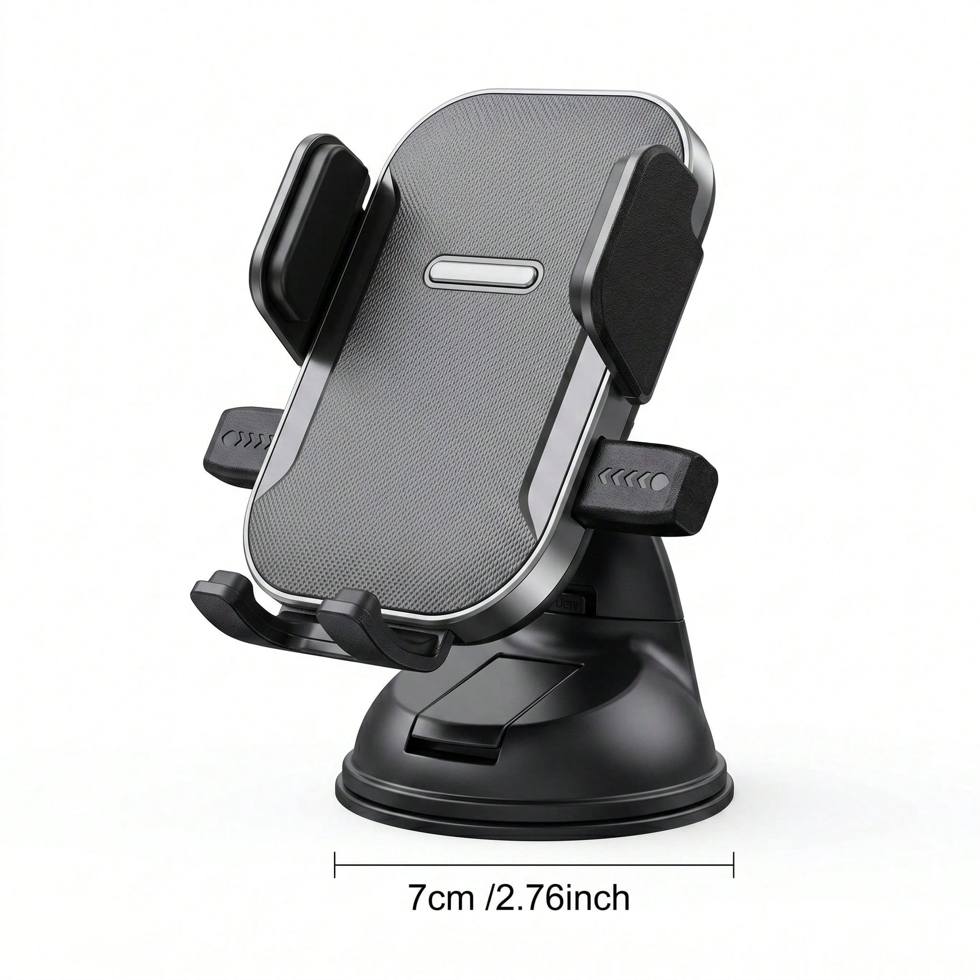 360° Adjustable Suction Cup Car Phone Holder, Compatible With Horizontal And Vertical Orientations, Stable Dashboard Navigation Mount, Compact And Stylish| Ultra-Strong Suction| Desktop Phone Stand