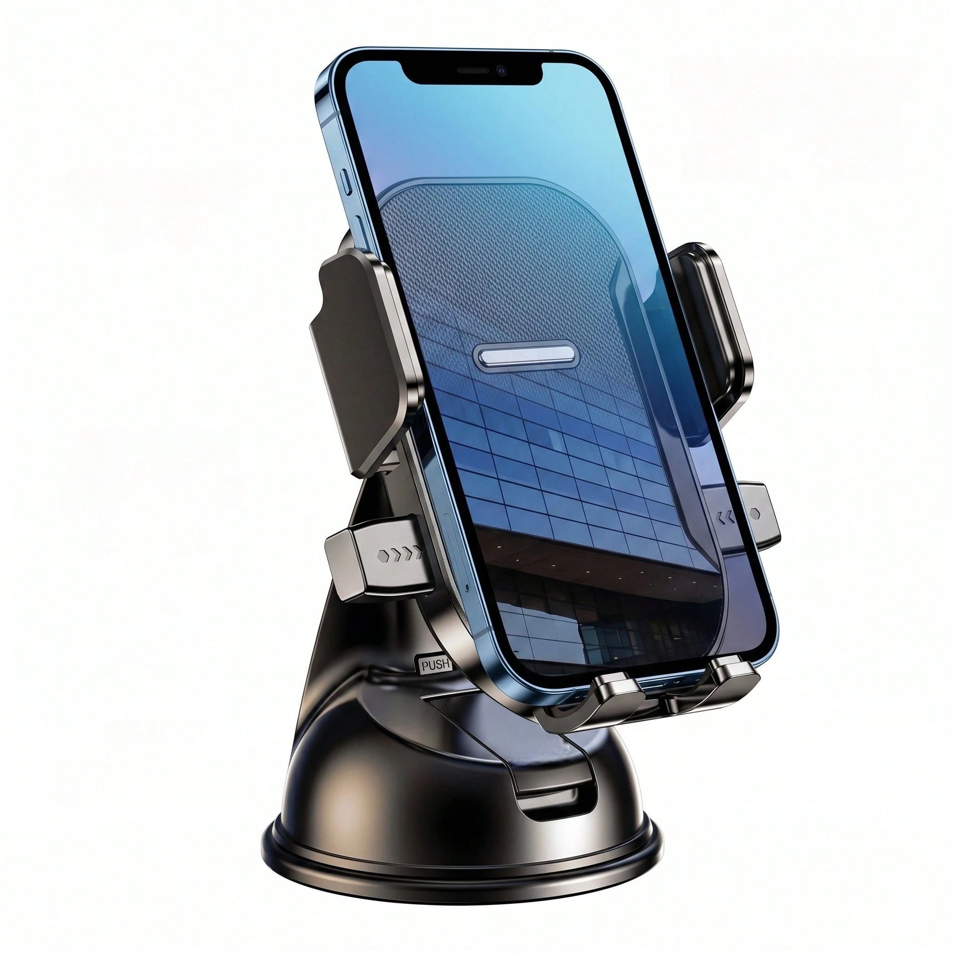 360° Adjustable Suction Cup Car Phone Holder, Compatible With Horizontal And Vertical Orientations, Stable Dashboard Navigation Mount, Compact And Stylish| Ultra-Strong Suction| Desktop Phone Stand