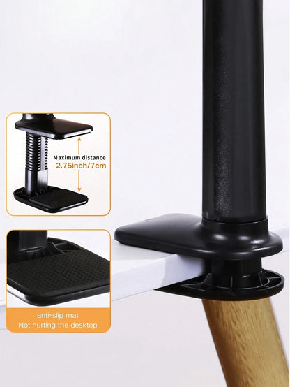 360° Rotating Phone Holder For Slouchy People Place It By Your Bedside To Free Up Your Hands.