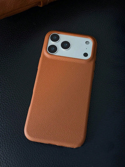 3pcs Lychee Texture Phone Cases, White + Brown + Coffee, Compatible With 17 Pro Max/17 Pro/17/16 Pro Max/16/16 Pro/16 Plus/15/15 Pro Max/15 Pro/15 Plus/11/12/13/14 Pro Max/12 Pro/12 Pro Max/13 Pro/13