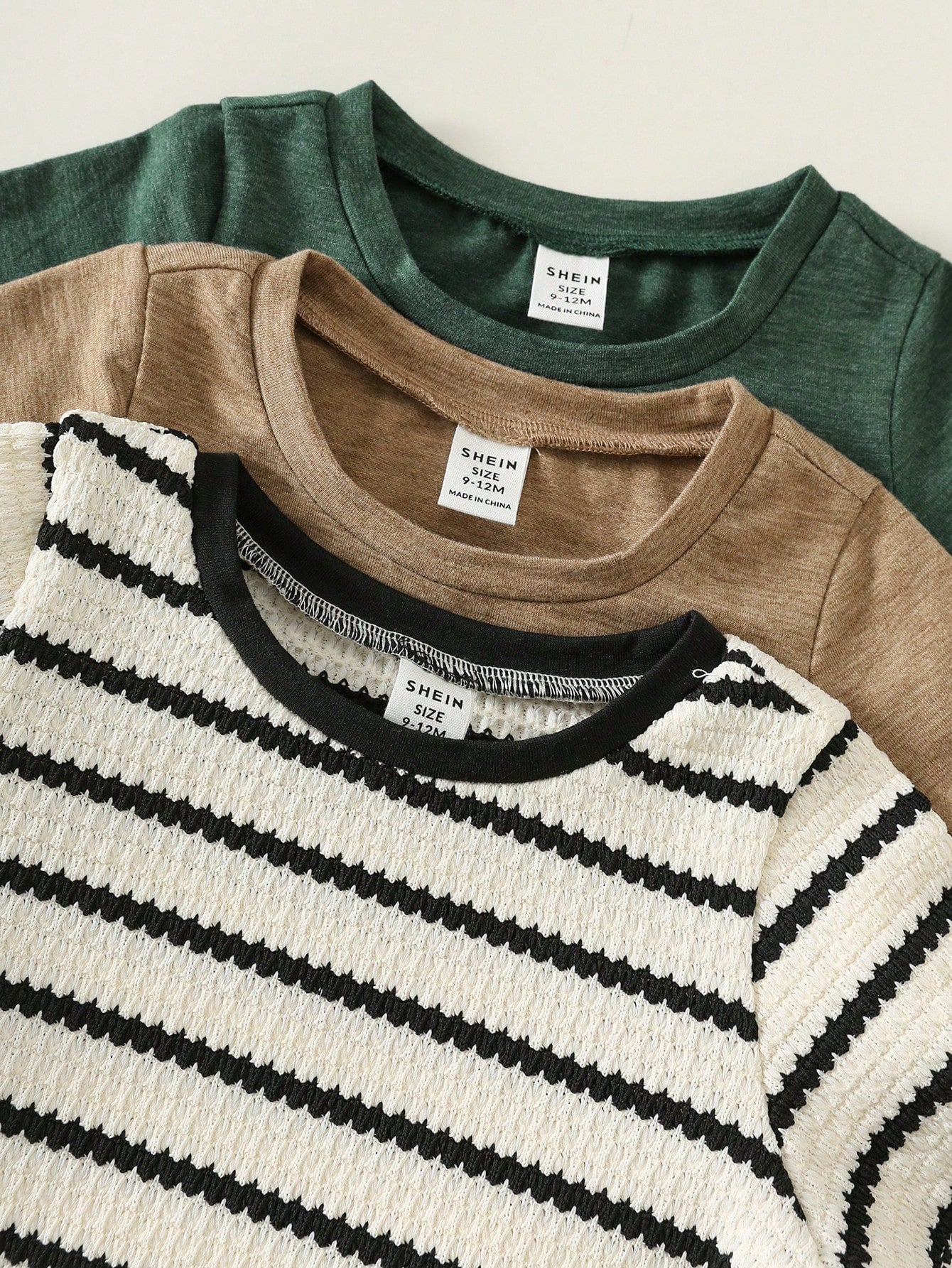 3pcs/Set Toddler Unisex Baby Boy/Girl Casual Cute 3D Embossed Pattern Short Sleeve T-Shirt And Pants Outfit Sets, Baby Boy Summer Clothes