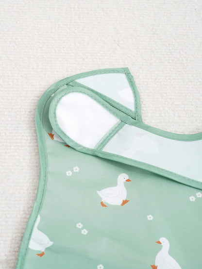 3PCS Waterproof Baby Bibs For Eating- Lightweight Baby Bib With Food Catcher, Mess Proof Toddler Bibs