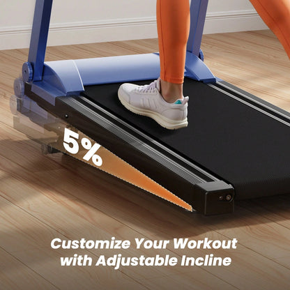 4-In-1 Treadmills For Home With Incline And Handles, Folding Treadmill Running Machine For Small Spaces 300 LB 3.0 HP 7.5 MPH Foldable Treadmill With Smart APP