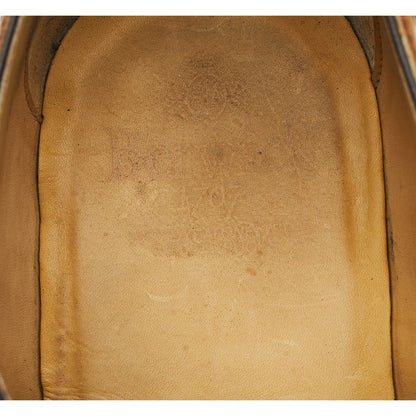 '4206' Tan Brown Leather Oxford Brogues UK 10.5