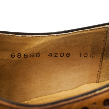 '4206' Tan Brown Leather Oxford Brogues UK 10.5