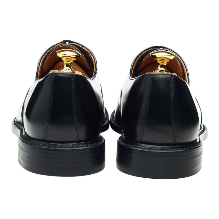 '4490' Black Leather Oxford UK 7.5